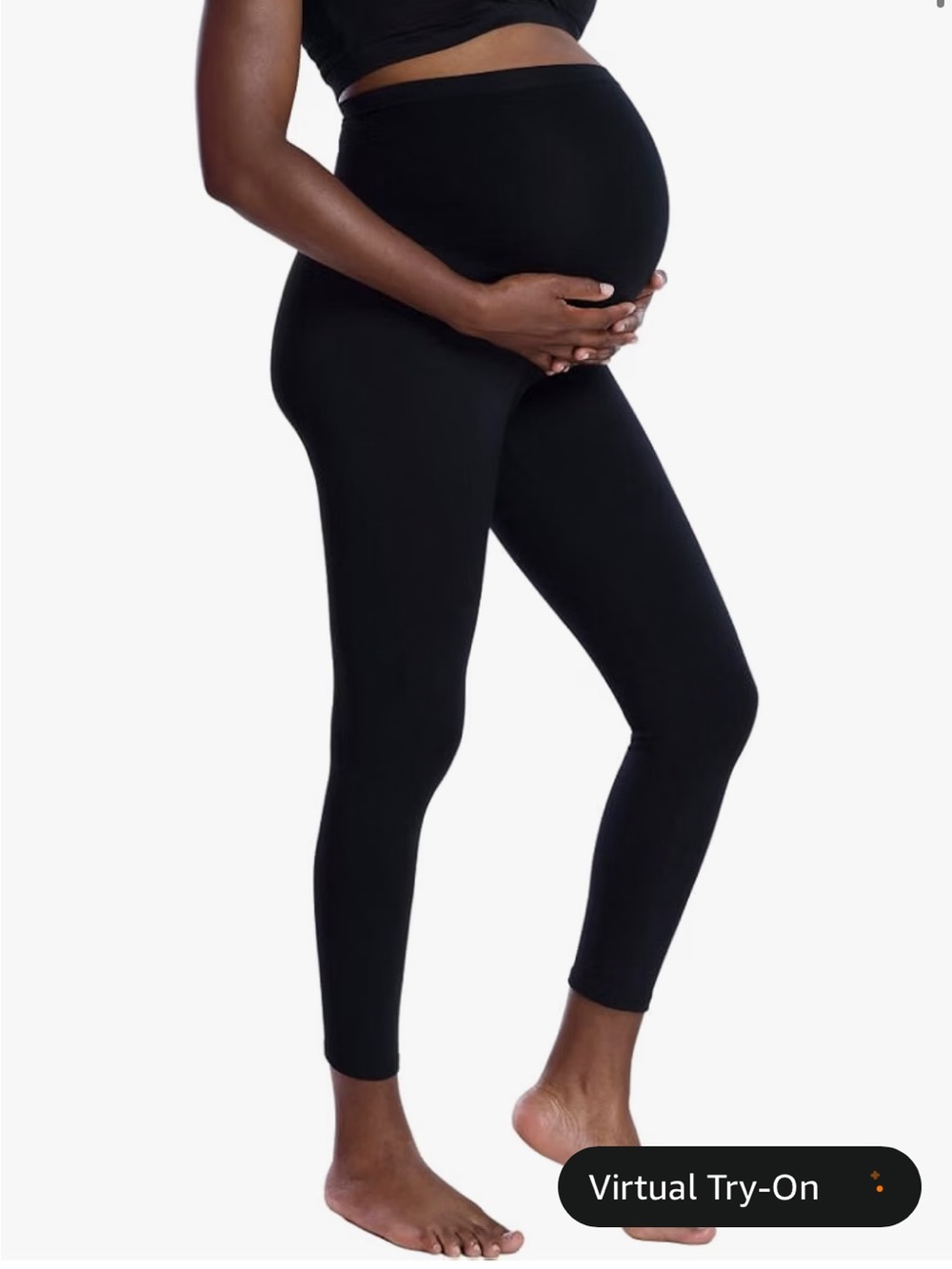 Motherhood Maternity Black Maternity Leggings